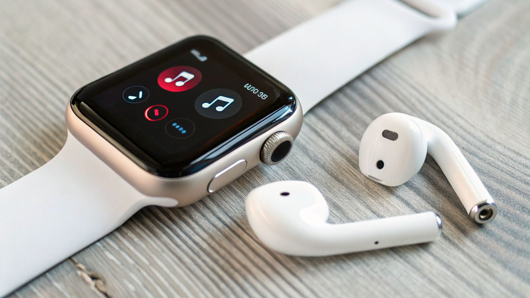 Apple Watch и AirPods для прослушивания музыки без телефона
