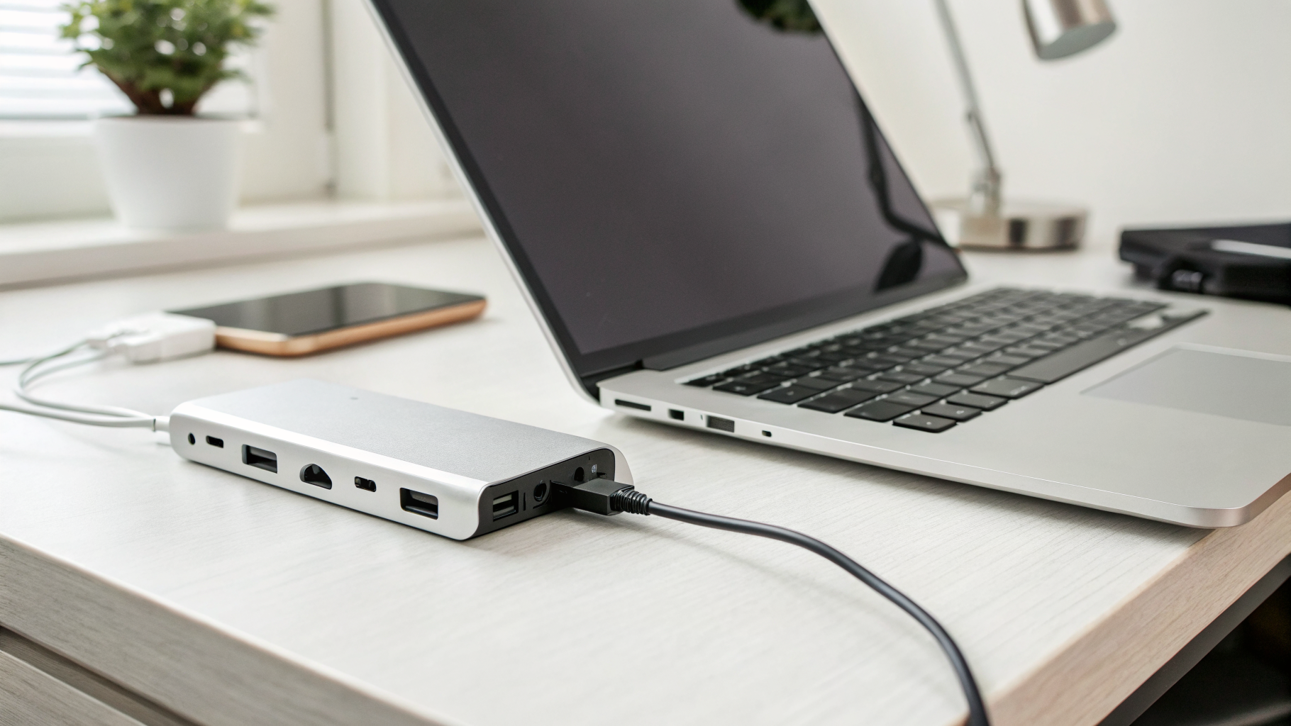 Разъёмы, переходники и внешняя веб-камера для проверки совместимости