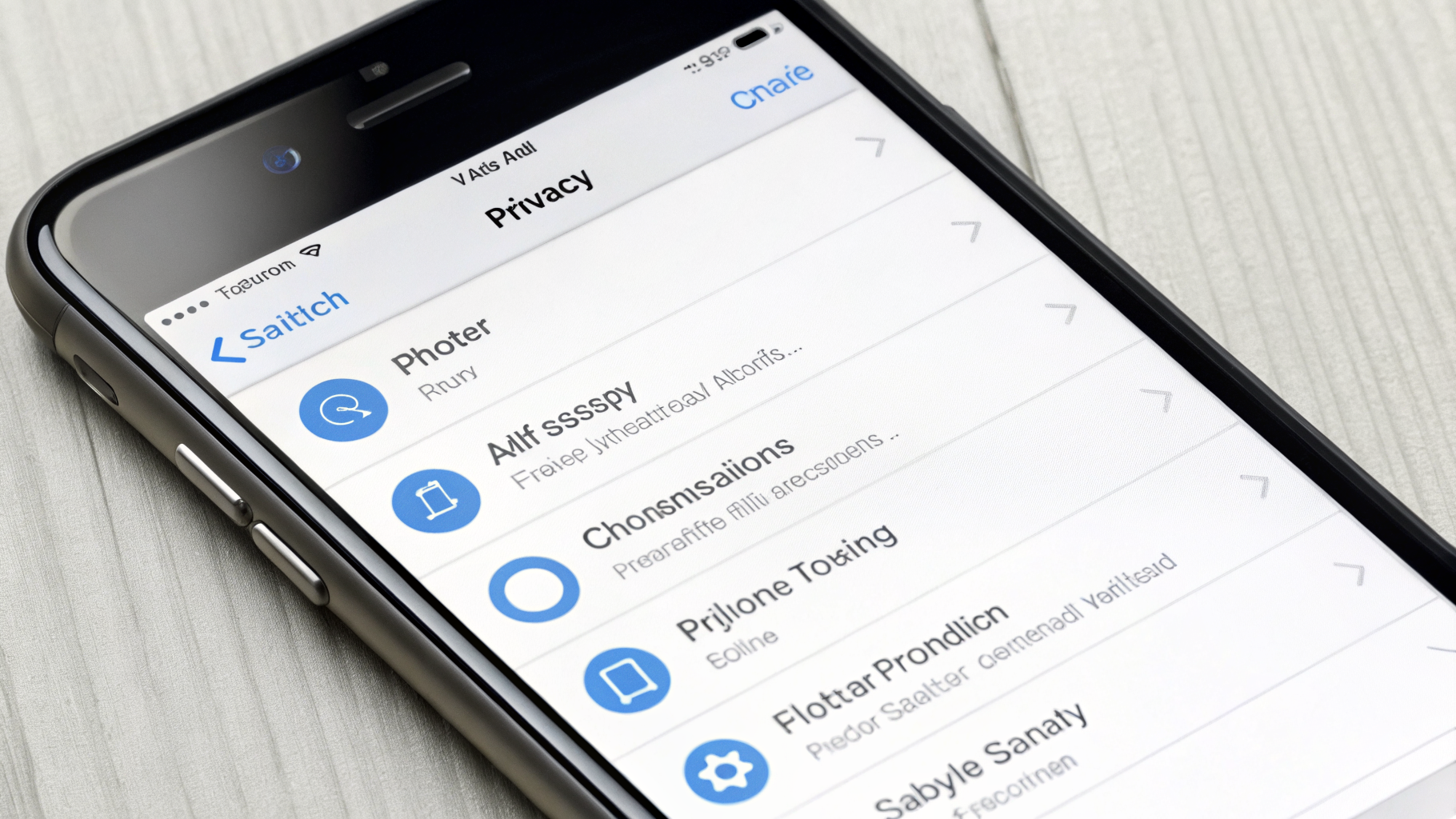 Настройки приватности Safari на iPhone