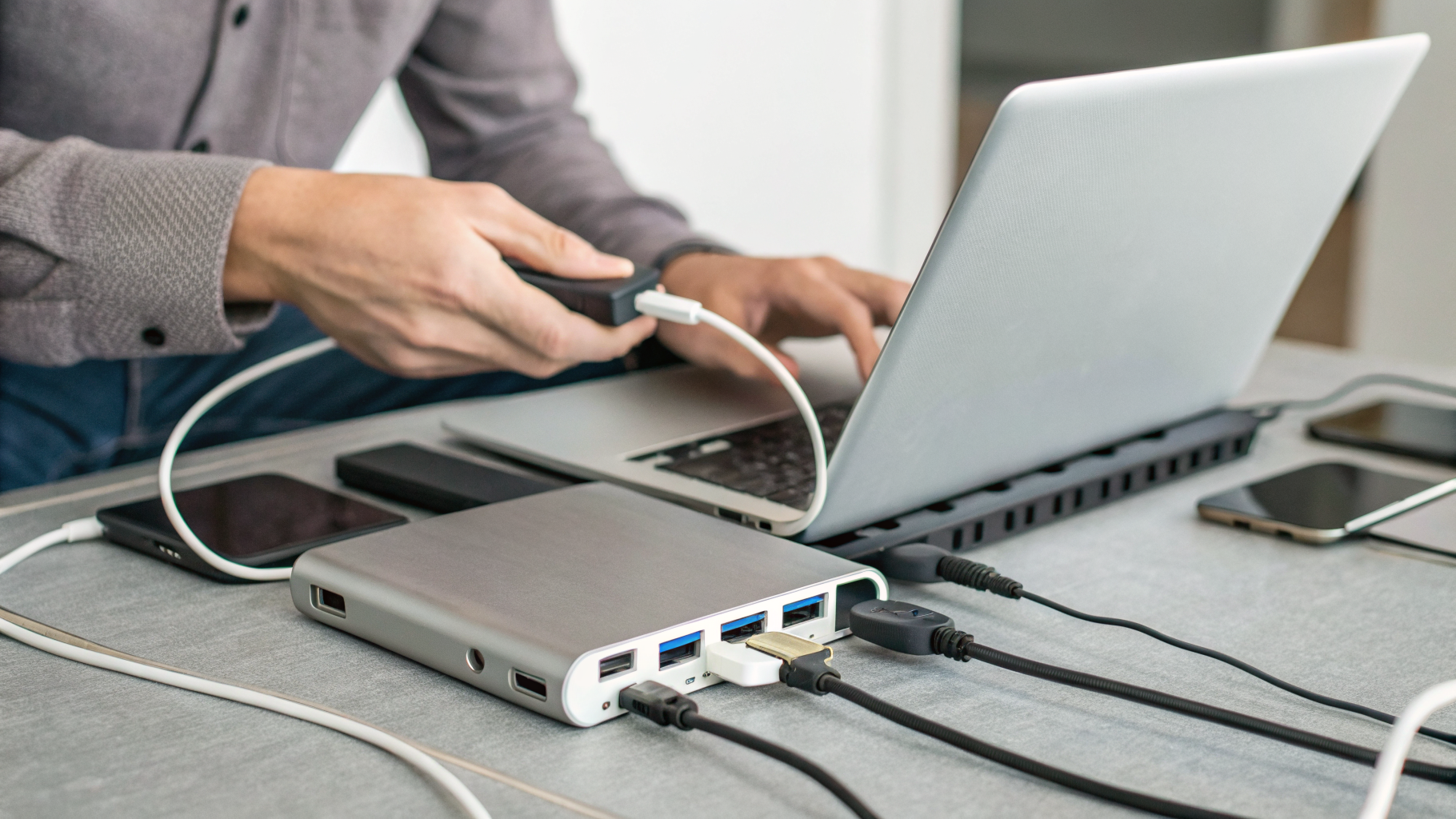 Проверка портов и совместимости USB-C хаба перед покупкой