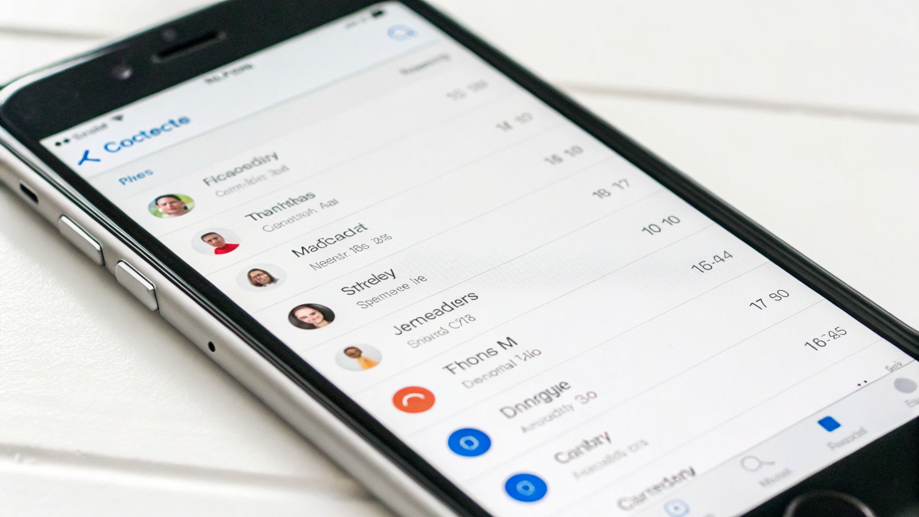 Проверка контактов и календаря перед переносом на iPhone