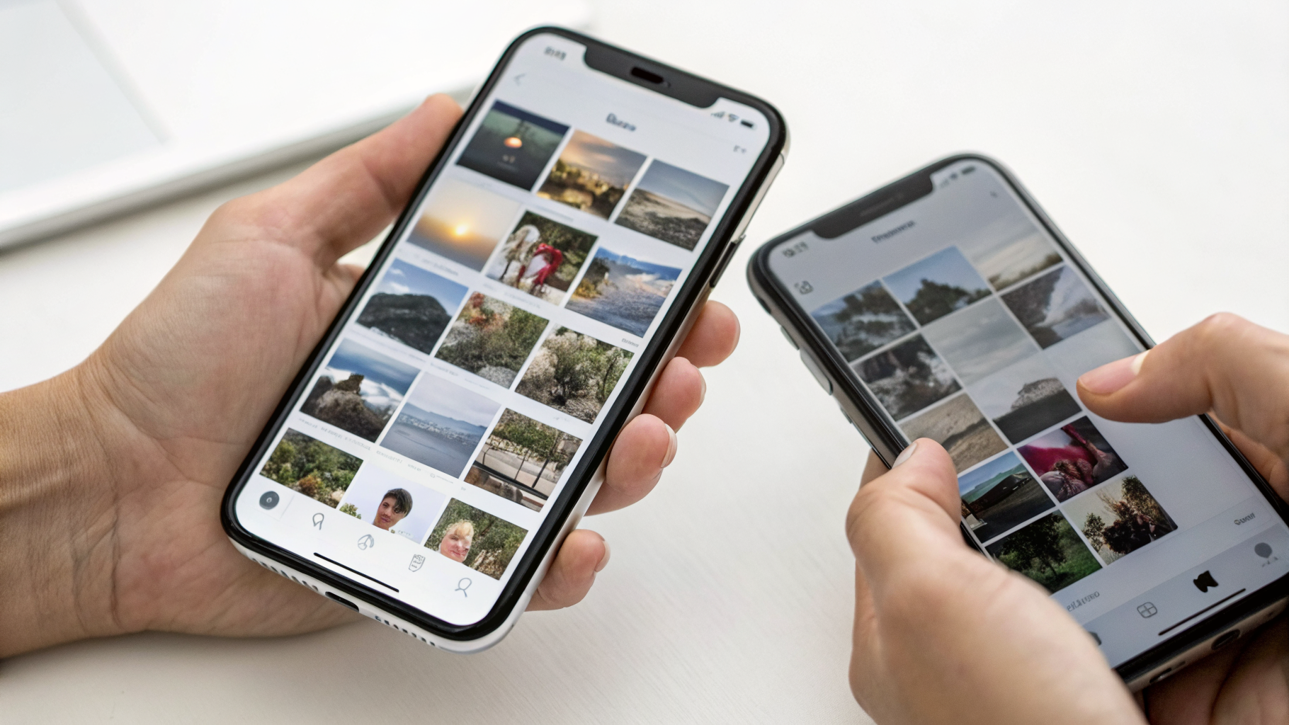 Перенос фото с Android на iPhone без дублей