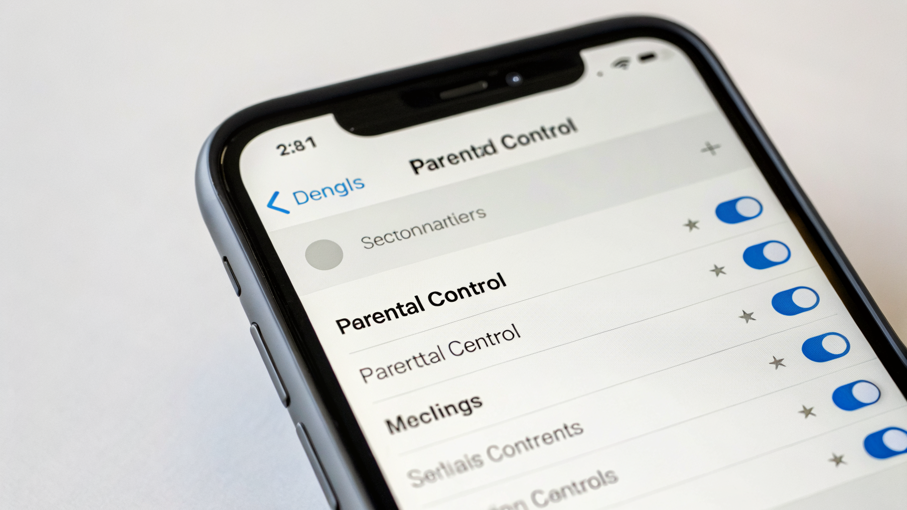 Проверка настроек родительского контроля на смартфоне перед покупкой