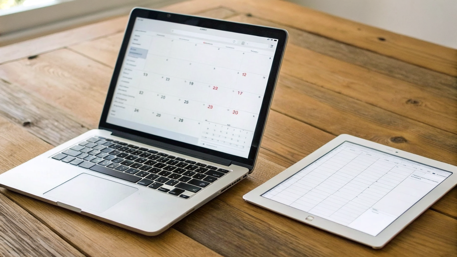 Проверка синхронизации календаря и напоминаний на iPad и MacBook