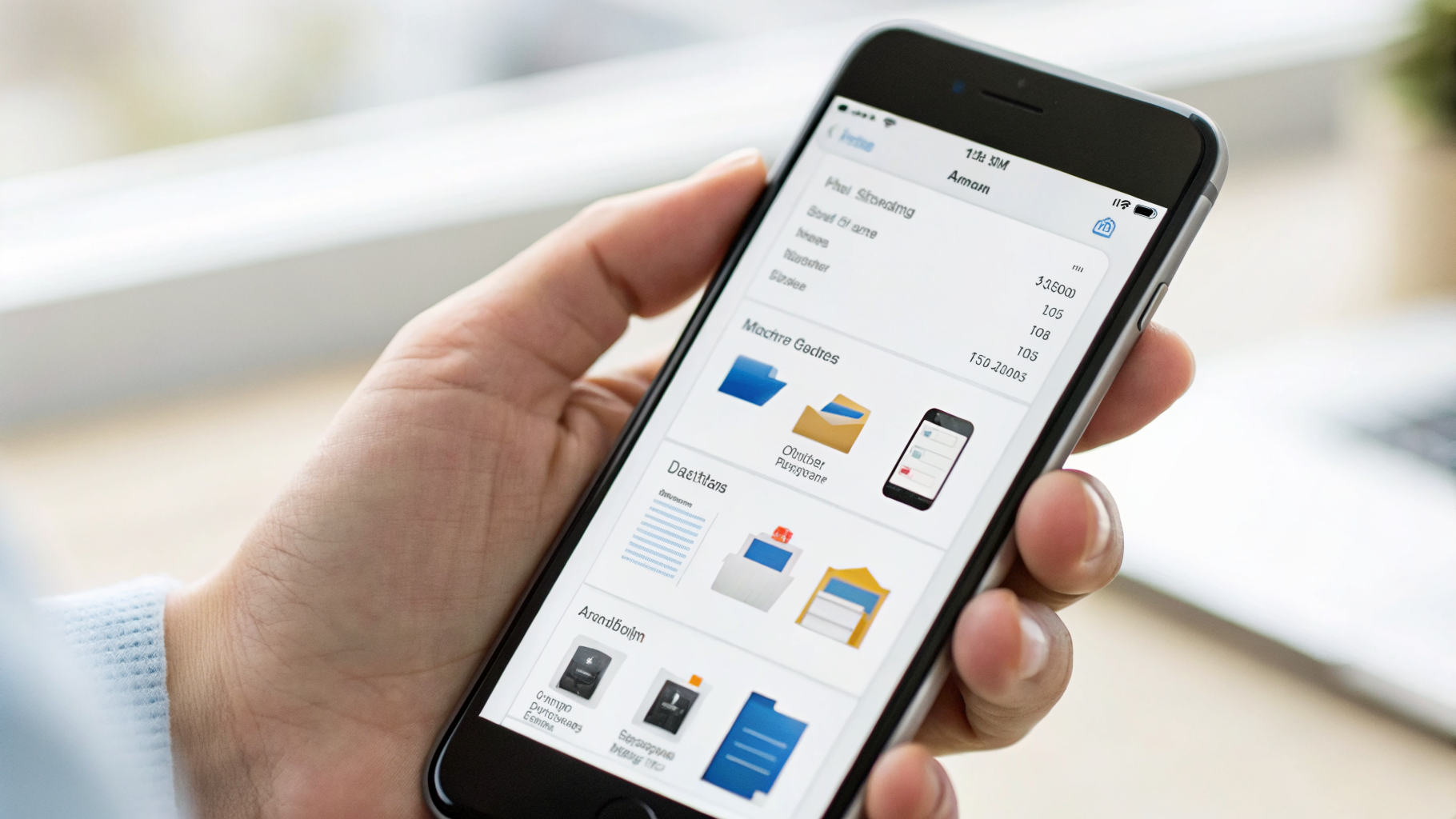 Управление файлами, папками и документами на смартфоне