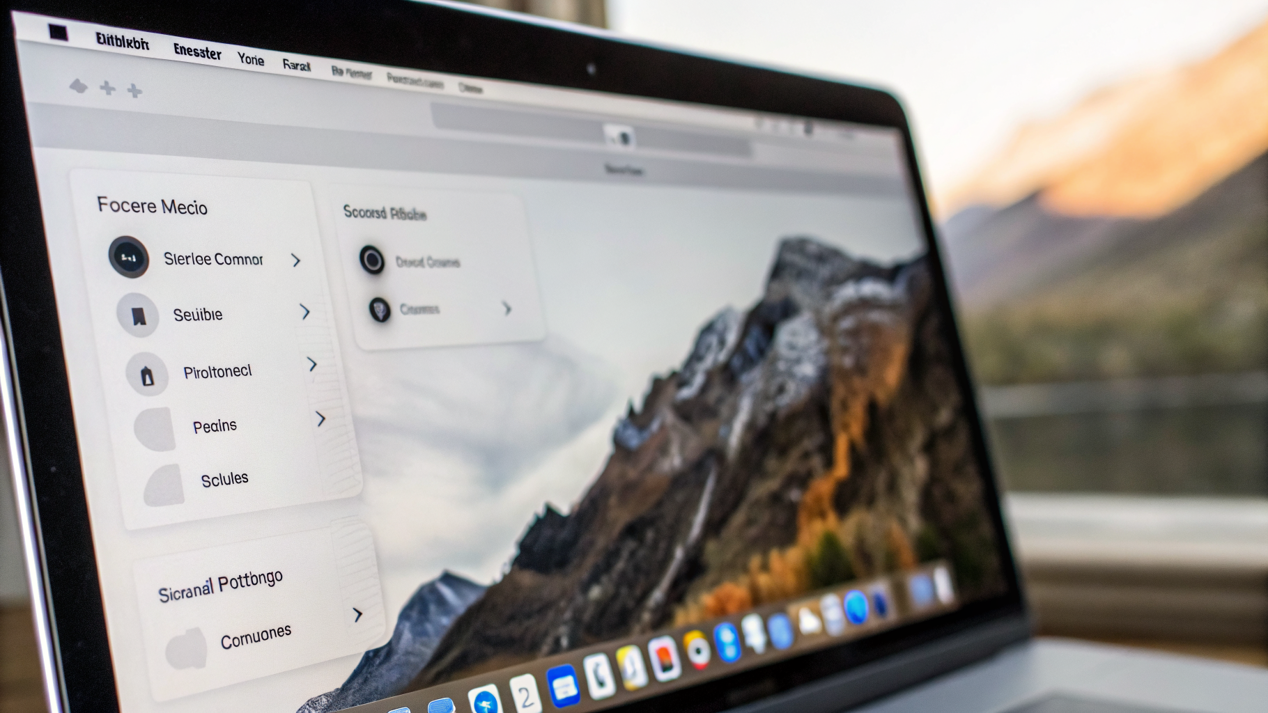 Настройки macOS с режимом фокуса и параметрами звука перед созвоном