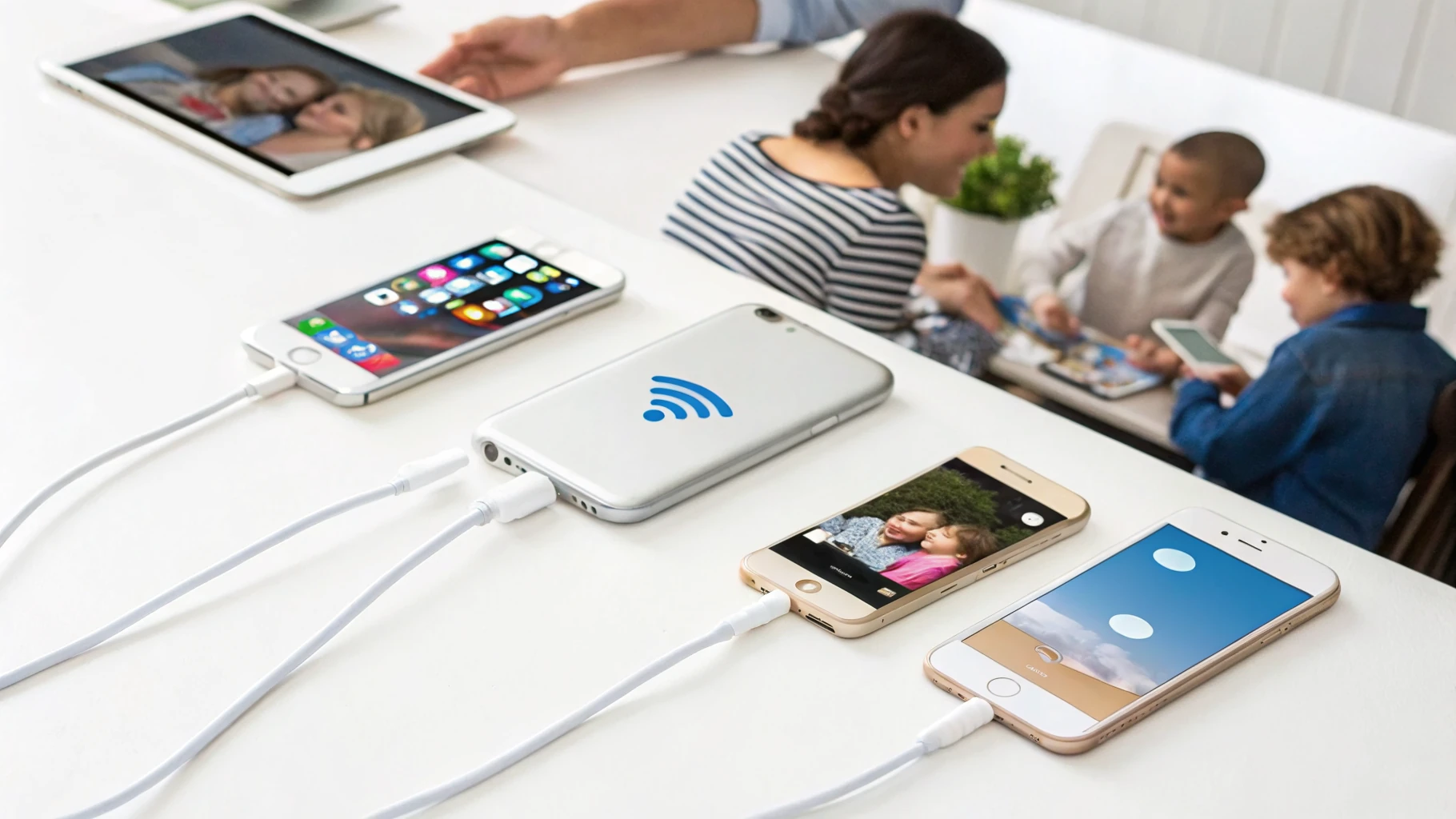 Быстрое подключение устройств Apple к домашнему Wi‑Fi через iPhone