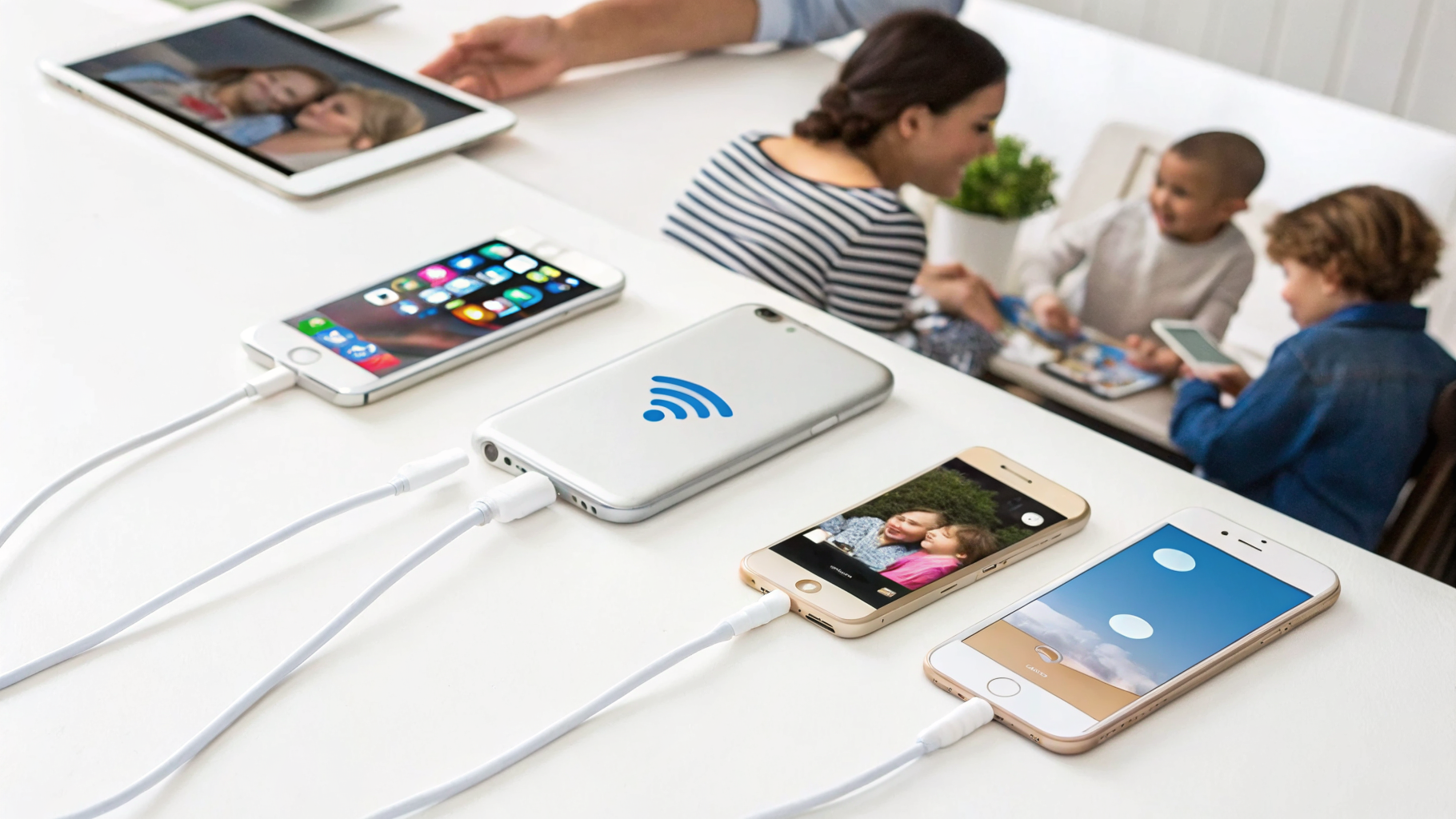 Быстрое подключение устройств Apple к домашнему Wi‑Fi через iPhone