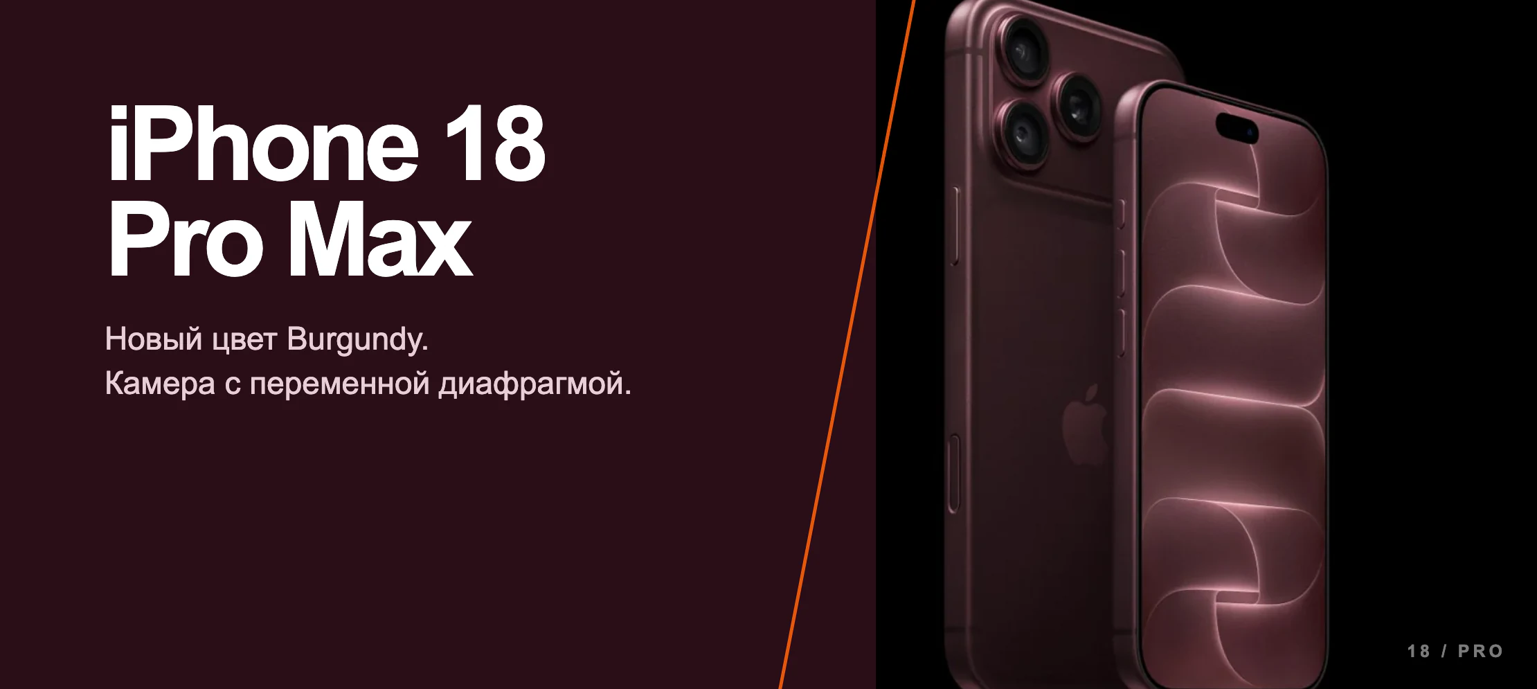 iPhone 18 Pro Max