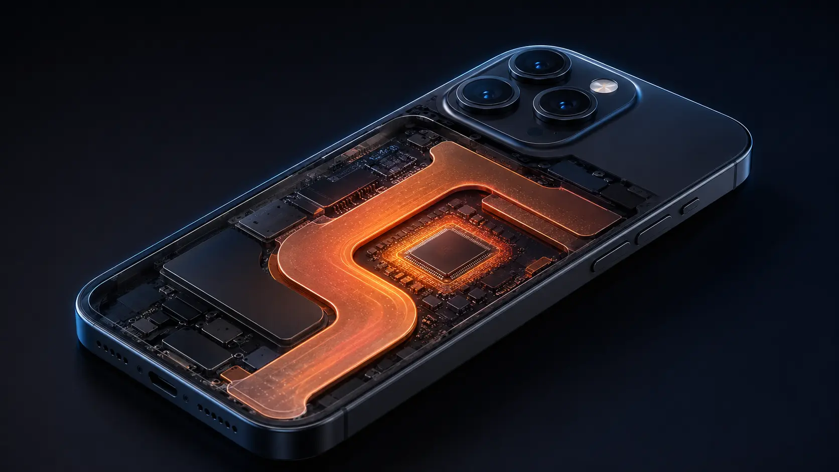 Система охлаждения с испарительной камерой и процессор A19 Pro